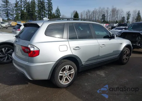 2006 BMW X3 3.0I from USA, damaged, VIN WBXPA93416WG80243